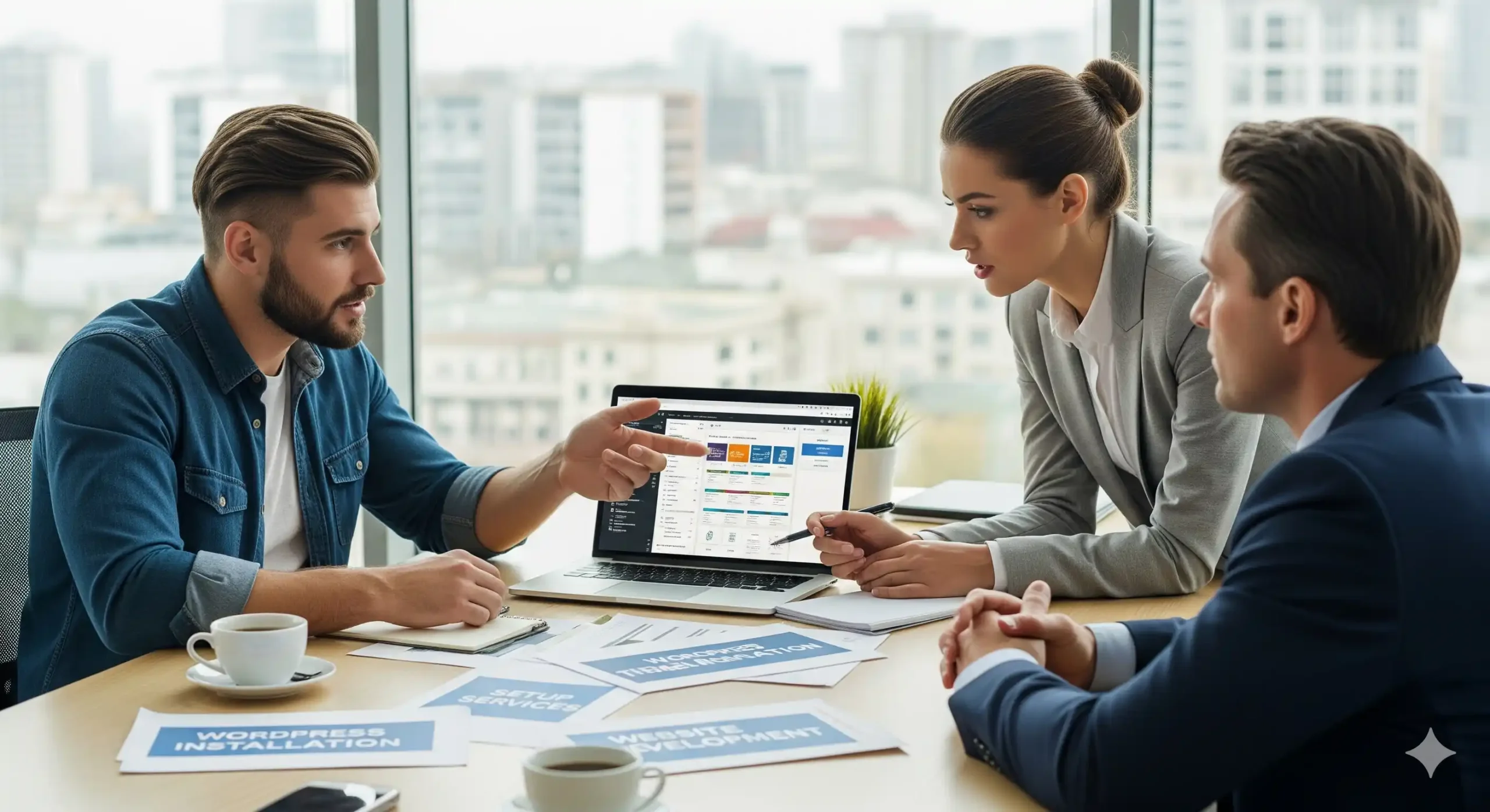 wordpress theme installation and setup services